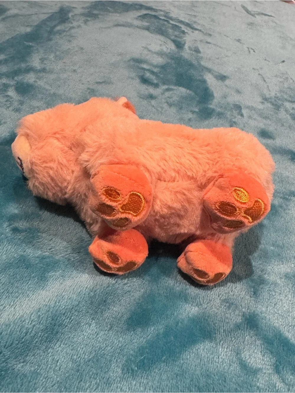 Capybara Plushie Bag Charm by Capy-Era - Orange